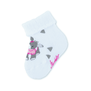 Chaussettes bébé Emmi ânesse blanc