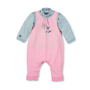 Rompers-Set Jersey Emmi Girl lichtroze Emmi