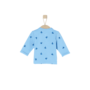 Langarmshirt light blue aop