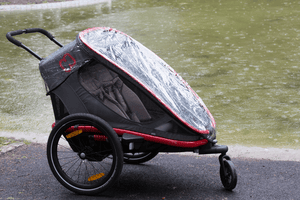 Regenverdeck für Einsitzer Anhänger Outback ONE und Avenida ONE
