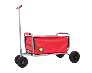Chariot de transport à main enfant pliable LiFe rouge