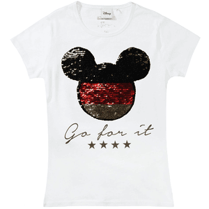 T-shirt för flickor vit