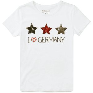 T-shirt för flickor vit