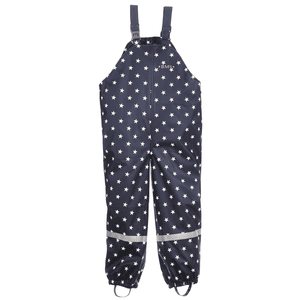 Salopette de pluie enfant Softskin étoiles bleu marine