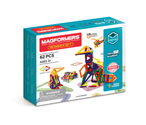 Jeu magnétique Designer 62 pièces