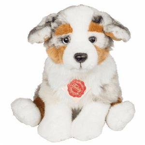 Australian Shepherd Welpe sitzend, 22 cm