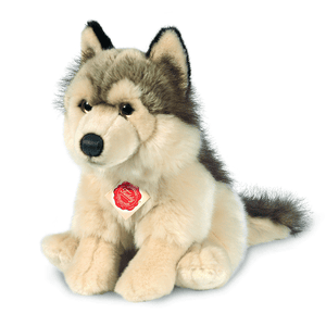 HERMANN Teddy Varg sittande, 29 cm