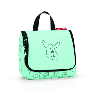 toiletbag S kids cats and dogs mint