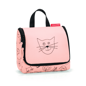 toiletbag S kids cats and dogs rose