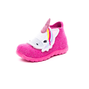 Zapatilla Happy Unicorn rosa (mediana)