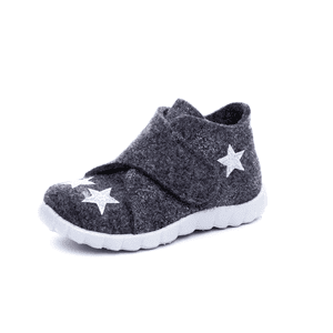 Slipper Happy stars grijs (medium)