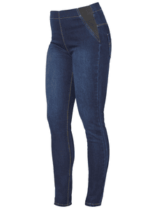 mama licious Umstandsjeans MLLOLA Highwaist Dark Blue Denim