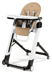 Peg Perego Hochstuhl Siesta Follow Me Noce Lederimitat