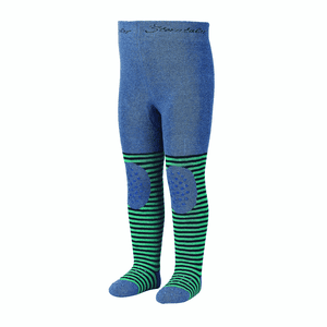 Boys Krabbelstrumpfhose Hund tintenblau