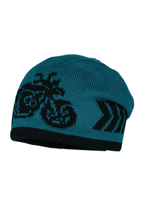 Boys Bonnet moto moto sapin noir