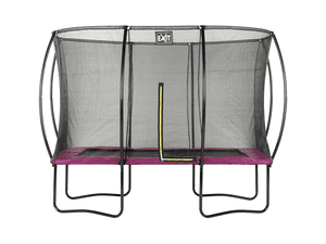 EXIT Trampolin Silhuet Rektangulær 214x305 cm - lyserød