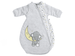 Saco de dormir Elephant acolchado con mangas desmontables