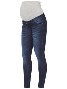 mama licious Umstandsjeans MLRENO Dark Blue Denim