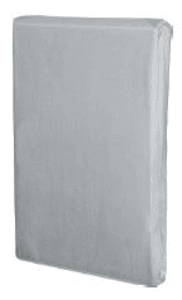 Drap housse enfant gris 90x40 cm