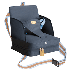 Rehausseur de chaise enfant, bleu marine