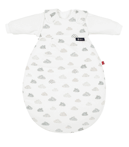 s.Oliver  Saco de dormir Baby-Mäxchen® - El Original 3 piezas - Nube feliz blanco