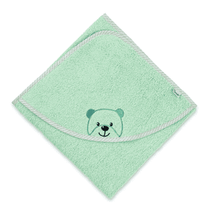 Badetuch Terrybär Baylee puder green 100 x 100 cm