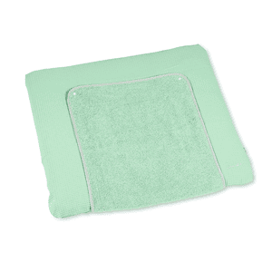 Housse de matelas à langer ourson Baylee puder green 85x72 cm