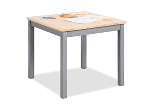 Table enfant Fenna bois gris/naturel