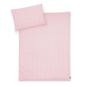 Ropa de cama Tiny Square s Blush 100 x 135 cm