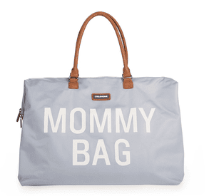 Mommy Bag Grey Off White