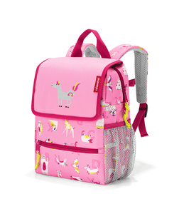 Mochila kids abc friends fucsia