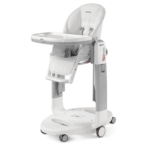 Peg Perego Seggiolone Tatamia Follow Me Latte, Ecopelle