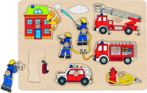 Puzzle Bomberos, 8 piezas