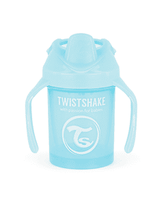 Twist shake Drinkbeker Mini Cup 230ml pastel l blauw