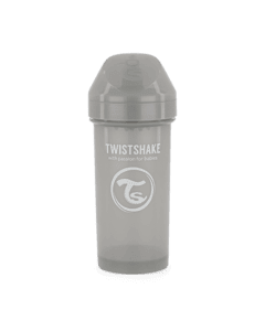 Twist shake drikkekopp Kid Cup 360ml pastellgrå