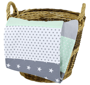 Babydecke & Kuscheldecke 70X100 cm Mint