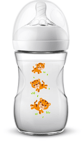 Philips  Natural Flasche SCF070/20, 260ml, 1 Stück, Tiger