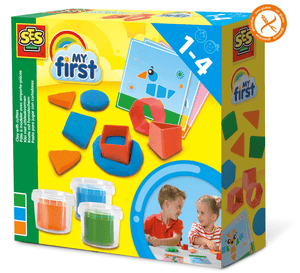 e® My first - Plastilina con forme in plastica