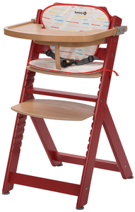 Safety 1st Hochstuhl Timba mit Sitzkissen Red Rasberry