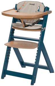 Safety 1st Hochstuhl Timba mit Sitzkissen Petrol Blue