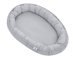 Nido babynest Grey Stripes 86 x 58 x 10 cm