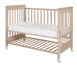 Co-sleeper Dreamy Plus 2 natuur onbehandeld 60 x 120 cm