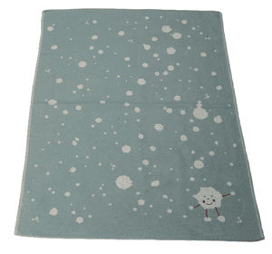 Bambino coperta macchie verde chiaro cm 70 x 90 cm