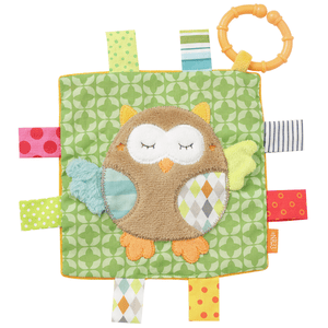 Sleepi ng Forest crackling cloth owl with ring