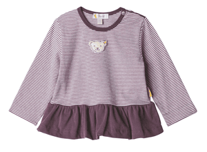 Girls Langarmshirt, hortensia