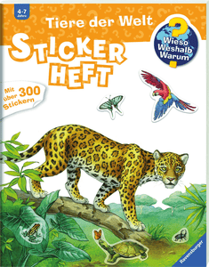 Wieso? Weshalb? Warum? Stickerheft Tiere der Welt