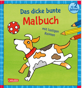 Das dicke bunte Malbuch