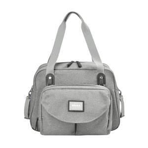 Sac à langer Genève II gris chiné