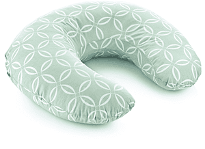 Coussin d'allaitement et de soutien vert