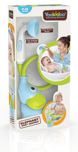 Babydusche Elefant, blau